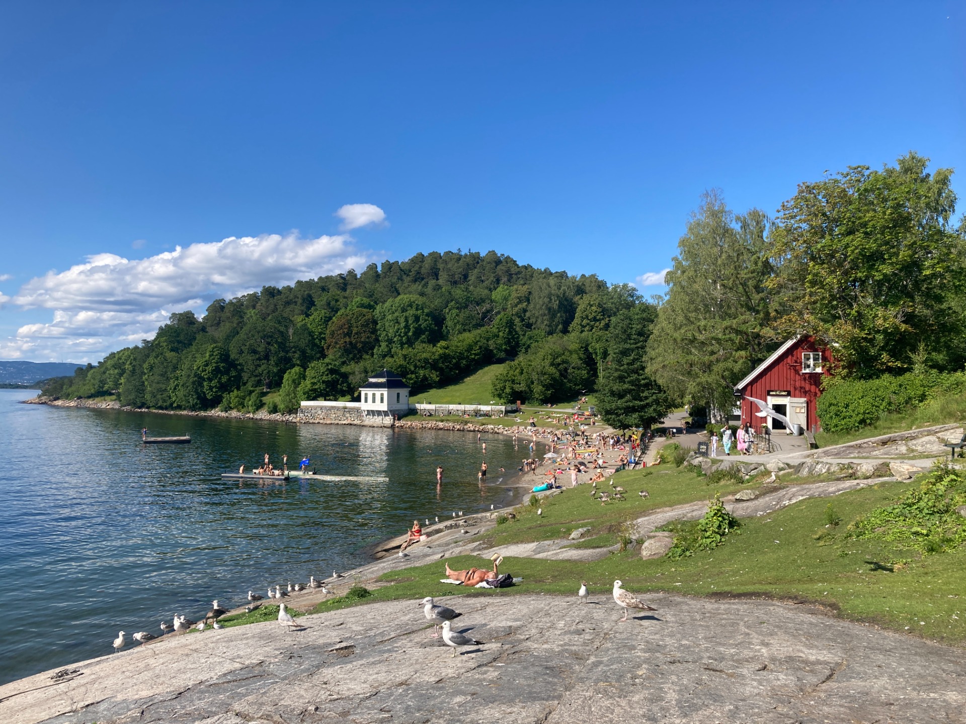 Hvervenbukta, Oslo